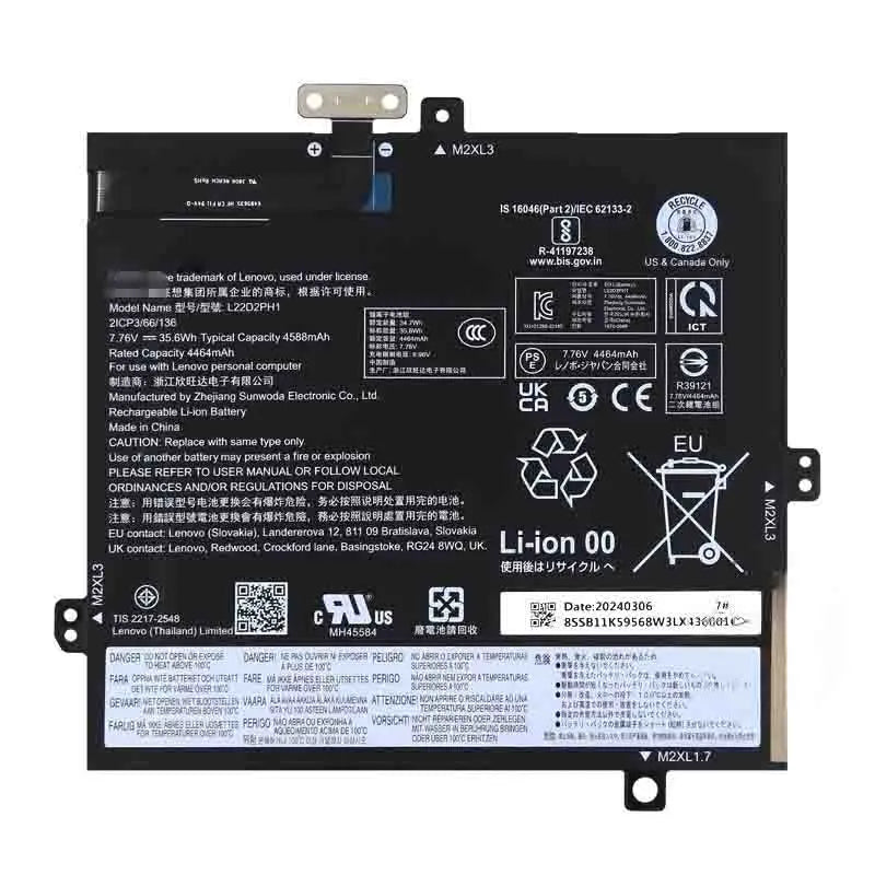 L22D2PH1 Battery For Lenovo L22L2PH1 L22M2PH1 IdeaPad Duet 3 11IAN8 35.6Wh