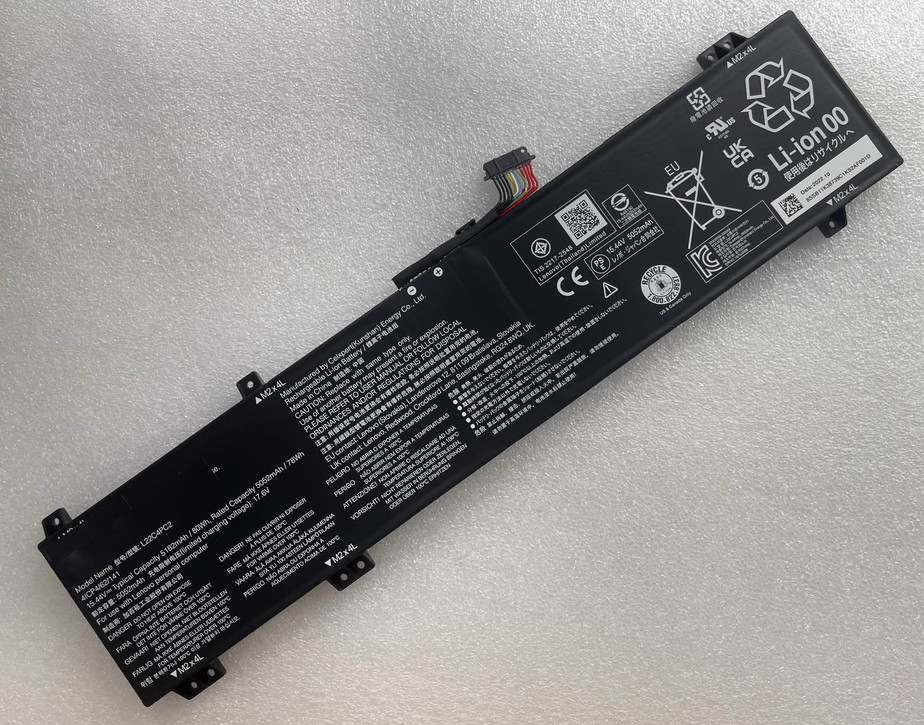 Lenovo L22D4PC2 L22B4PC2 L22C4PC2 L22L4PC2 L22M4PC2 80Wh Ersatzakku