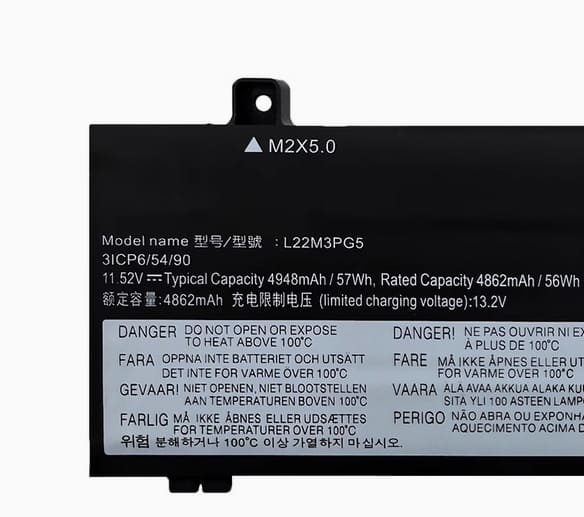 L22M3PG5 Battery for Lenovo L22B3PG5 L22C3PG5 L22L3PG5 L22D3PG5