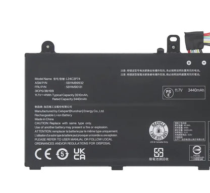 L24C3P74 Battery for Lenovo ThinkPad L13 Gen 6 5B11M90131 41Wh
