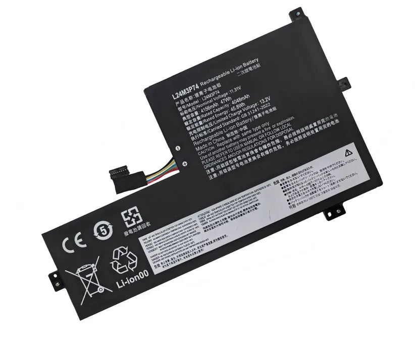 Lenovo 500w 2-in-1 Gen 5 L24C3P74 L24M3P74 47Wh Li-ion Laptop Battery