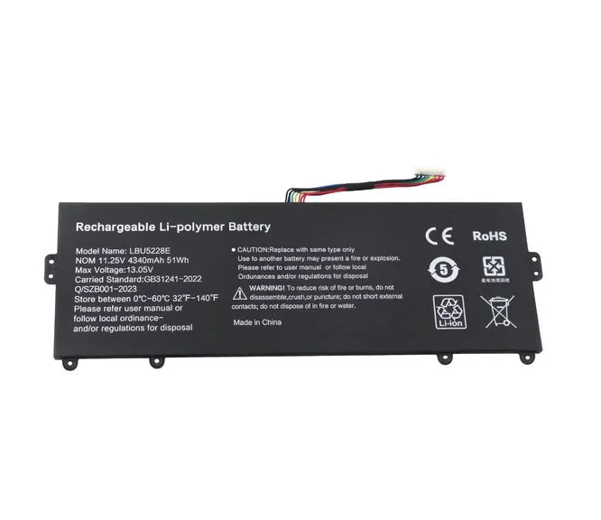 Replacement LG LBU5228E 24BA0130C234 a317-52-79gr Laptop Batteries