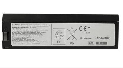 LCS-2012NK Battery for NIHON KOHDEN ECG-6151 Monitor LC-S122AU