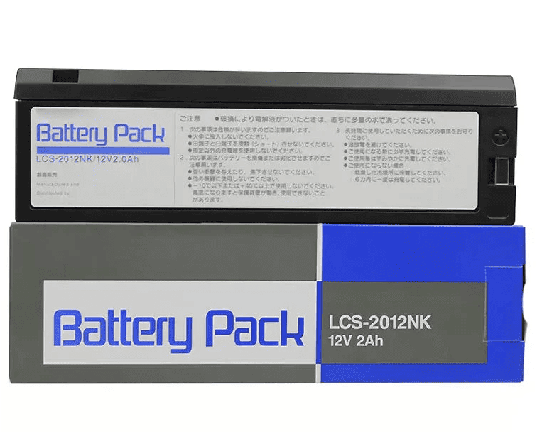 Batterie LCS-2012NK pour moniteur NIHON KOHDEN ECG-6151 LC-S122AU