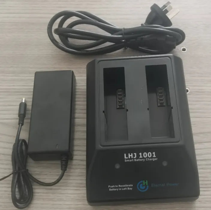 LHJ1001 Charger AC Adapter for Particle Counter Battery Dock DR202I NI2020HD LI202S-7800 