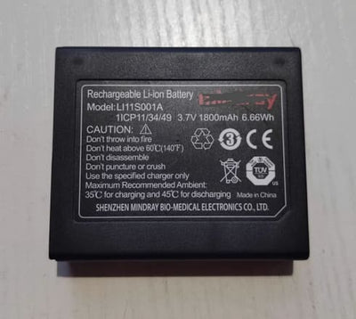 LI11S001A Battery for Mindray Oxymetre Pouls PM60 / DPM2 PM60 022-000008-00