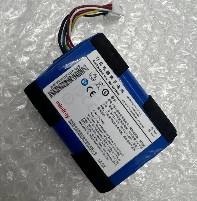 Replacement Mindray LI13I001G 3INR19/66 Medical Battery 31.32Wh