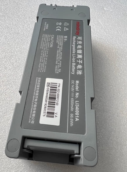 Batterie LI34I002A LI34I001A LI24I004A pour Mindray D5 D6 DC40 DP50 DCN3 Z5 Z6 Z50 Z60