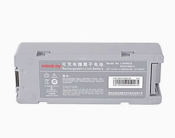 Batterie LI34I002A LI34I001A LI24I004A pour Mindray D5 D6 DC40 DP50 DCN3 Z5 Z6 Z50 Z60