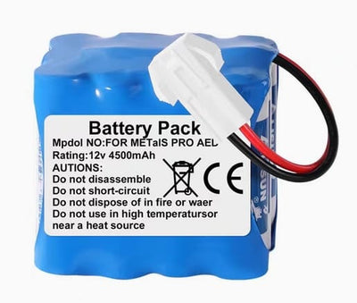 Replacement METals PRO AED, LIFE-POINT AED Defibrillator Battery 4.5AH