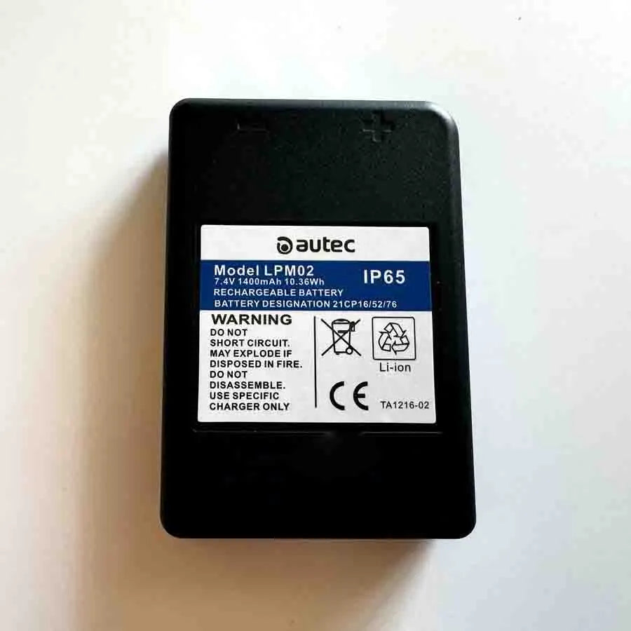 Replacement Autec LPM02 7.4V 1400mAh 10.36Wh Rechargeable Battery