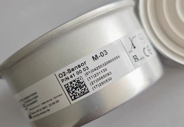 Medizinischer Sauerstoffsensor O2-Zelle M-03 M-04 für Dräger, Covidien, PB840, ITG M-09 M-11 MOX-13
