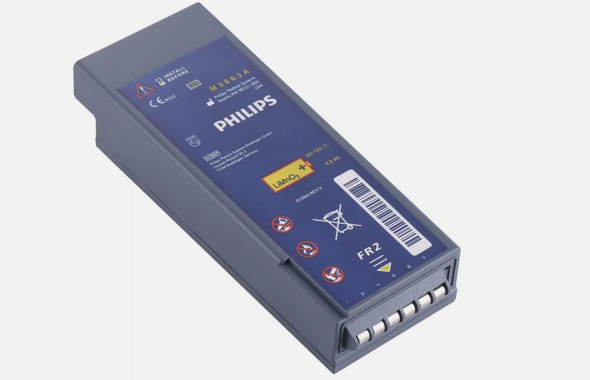 M3863A M3860A M3861A M3840A Battery for Philips HeartStart FR2/FR2+ Defibrillator - Store Shoppe