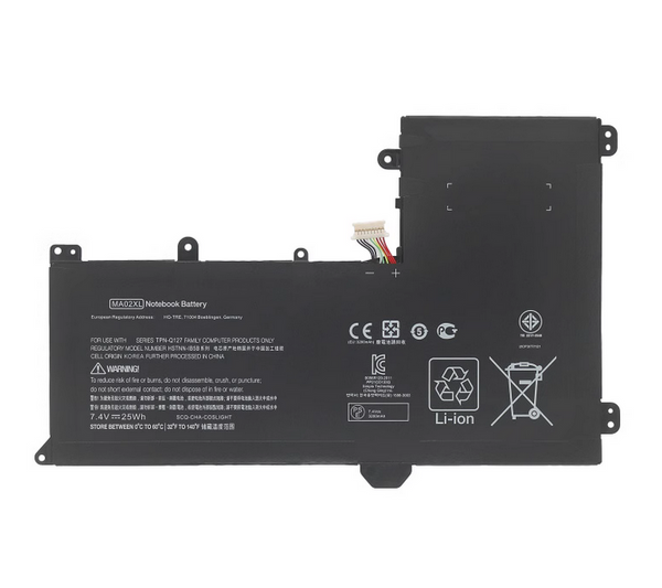 MA02XL Battery for Hp SlateBook X2 10-H010NR SlateBook 10 X2 HSTNN-IB5B