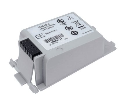 MAC1600 Rechargeable Lithium Battery for GE ECG Machine 2032095-001