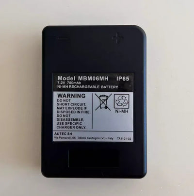 Batterie rechargeable Ni-MH MBM06MH pour télécommande AUTEC IP65