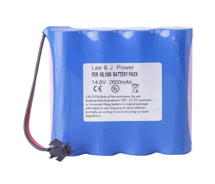 ML1500 Battery for Lee & J Power Meilun ML1500 Multi-Parameter Patient Monitor
