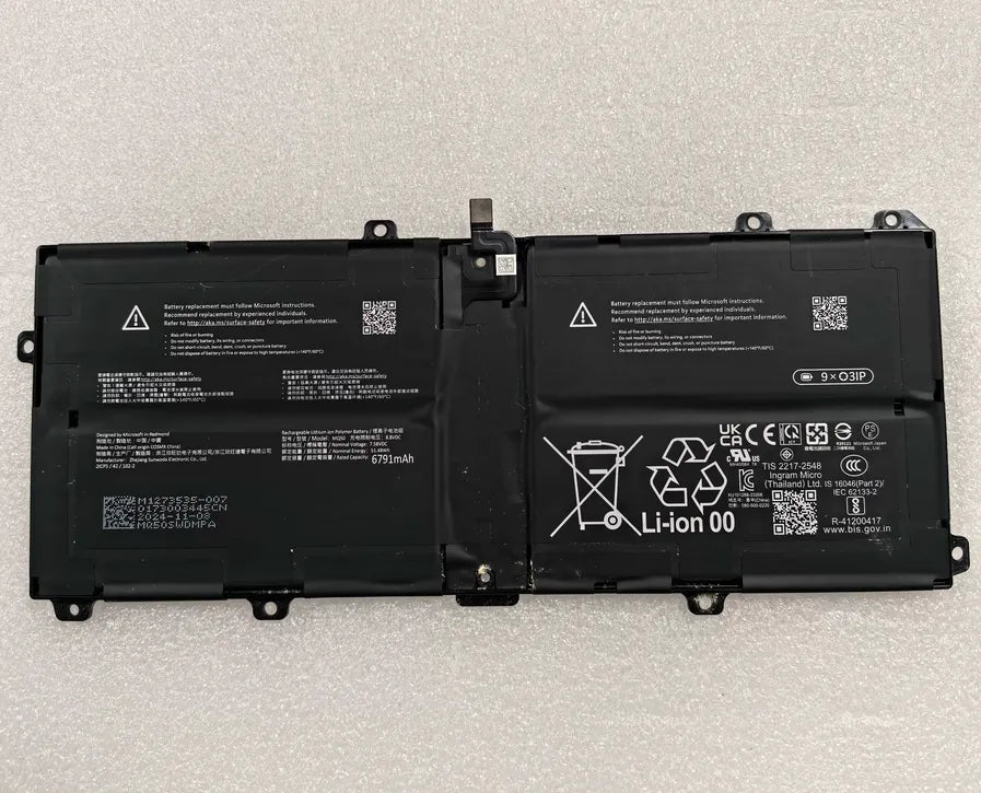 Replacement Microsoft surface MQ50 laptop Battery 6791mAh 51.48Wh