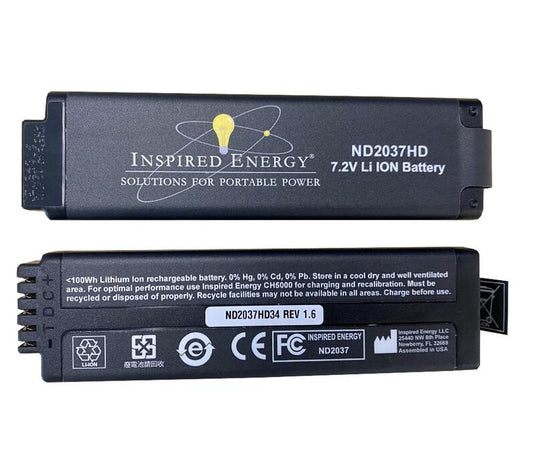 Battery for Inspired Energy ND2037HD/ND2037FD31 & Oxford X-MET8000/7000/7500 Spectrometers - Store Shoppe