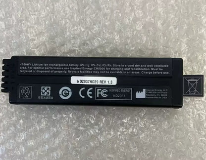 ND2037HD29 Inspired Energy ND2037HD ND2037 7.2V Li-ion Medical Battery