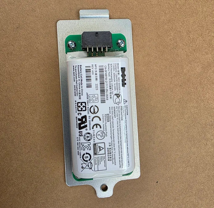 Batterie pour contrôleur intelligent NEX-900926-A compatible avec les imprimantes Dell 0K4PPV, 0FK6YW, 0KVY4F et 010DXV