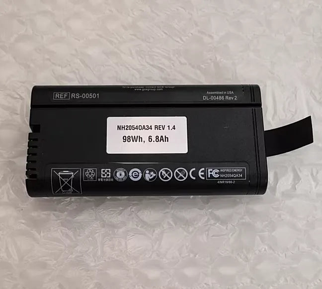 GCE NH2054OA34 Battery for RS-00501 RS-00600 Gas Control Equipment