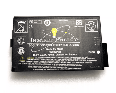 Batterie NI2020IK24 pour détecteur de défauts à ultrasons Agilent INSPIRED ENERGY NI2020ED GE
