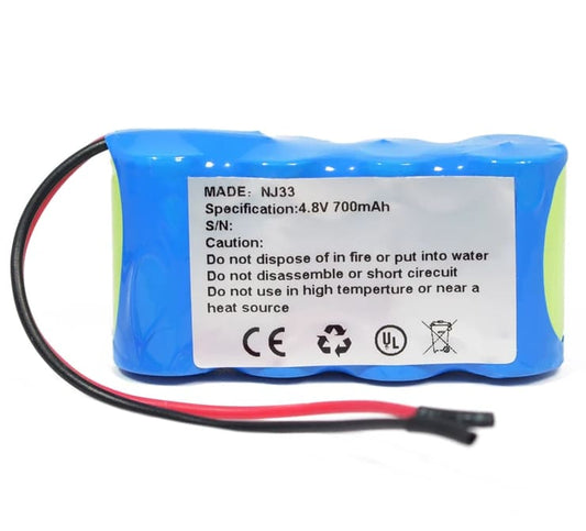 Battery for Jieshun NJ33, NJ33A LH-NJ33MD 4.8V 700mAh