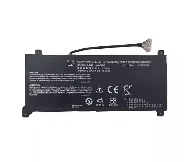 NL40BAT-3 Battery for Clevo NL41GU Thunderobot IGER E1/F1 Captiva NL50GU1 NL50RU