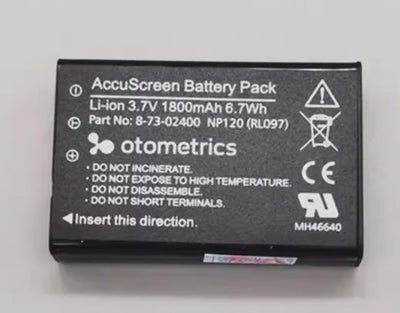 Batterie NP120 8-73-02400 pour appareil de dépistage auditif Otometrics Madsen