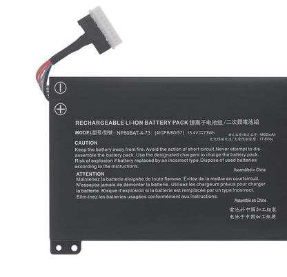 NP50BAT-4-73 Battery for Hasee TX8R7 TX9R7 TX8R9 TX9R9 Clevo NP7861C