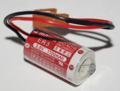 NP8P-BT Nicht wiederaufladbare Lithiumbatterie für Fuji MAXELL ER3 PLC mit Stecker