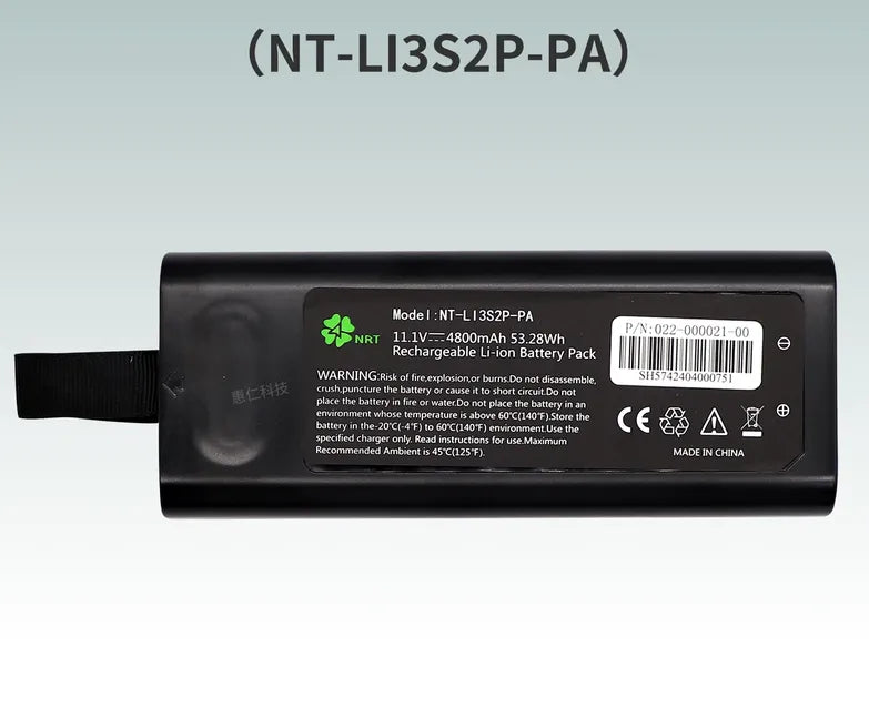 NT-LI4S1P-PA Battery For NRT ECG Monitoring NT-LI3S2P-PA 022.01.000069-00