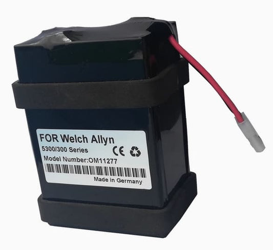 OM11277 Battery for Welch-Allyn 5300-101, AS11277, B11277, MED0023