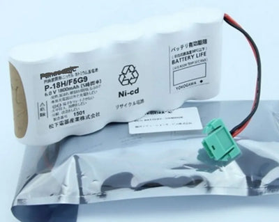Pile d'origine P-18H/F5G9 avec fiche pour YOKOGAWA DCS S9400UK 6V 1800mAh