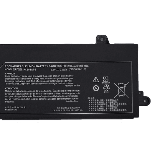 PC50BAT-3 Battery for Thunderobot 911 P1 Clevo PC50DN2, PC50S