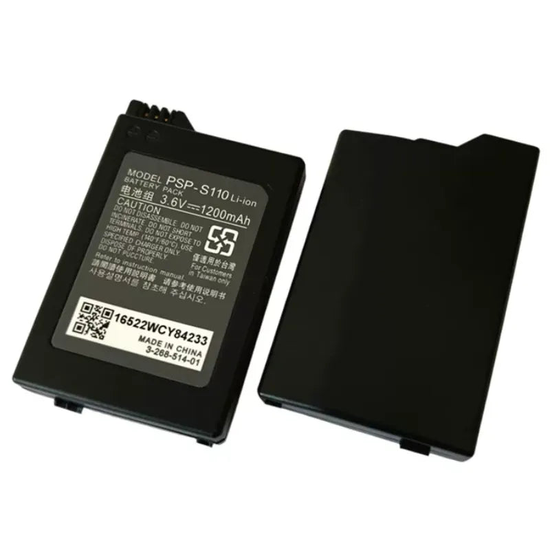 PSP-110 Battery For Sony PSP2006 PSP3006 PSP2000 PSP3000 3.6V 1200mAh