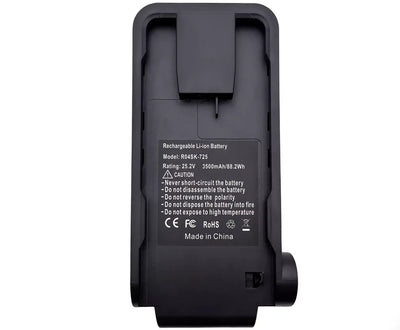 Batterie de rechange R04SK-725 pour aspirateur sans fil Shark IZ400UK / IZ420UK