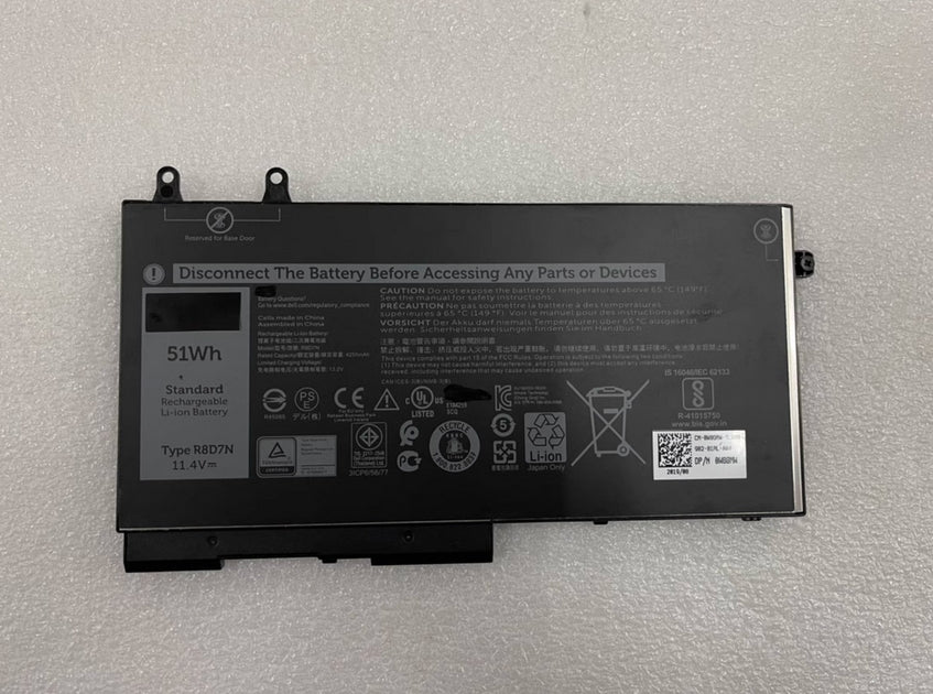 R8D7N Akku für Dell Latitude 5400 5500 5401 5501 TNT6H W8GMW