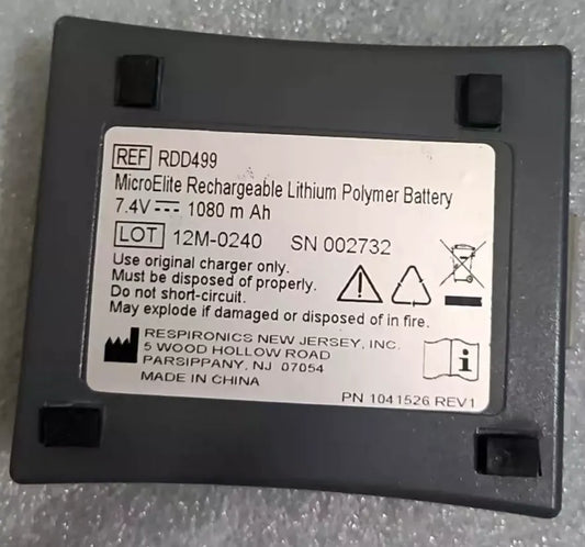 RDD499 MicroElite Rechargeable Battery For Siemens 12M-0240, SN 002732 1080mAh