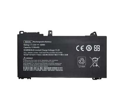 RE03XL 60Wh Akku für Hp 430 440 445 450 455R G6 G7 HSTNN-OB1C