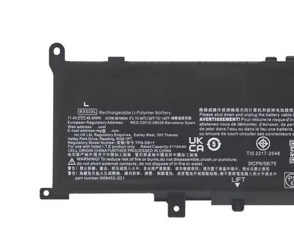 RX03XL 56.04Wh Battery for Hp 640 645 630 G11 465 445 460 G11 TPN-DB1Y
