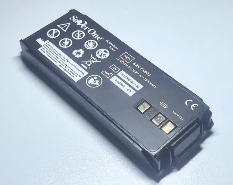 SAV-C0903 25.2V 3500mAh Li-SOCl2 Replacement Battery for SaverOne Defibrillator Series