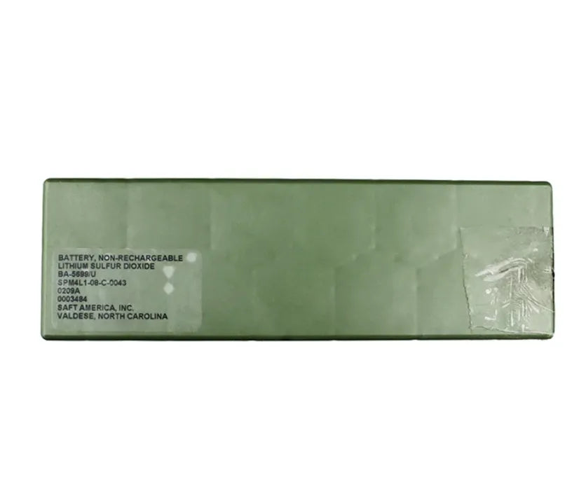 SAFT BA-5699/U SPM4L1-08-C-0043 Lithium Sulfur Dioxide Non-Rechargeable Battery for Two-Way Radios