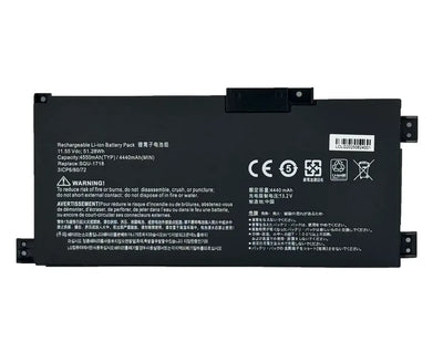 Batterie SQU-1718 pour Thunderobot 911ME 911S 911 Air G7000M / G8000M Hasee S7 Series
