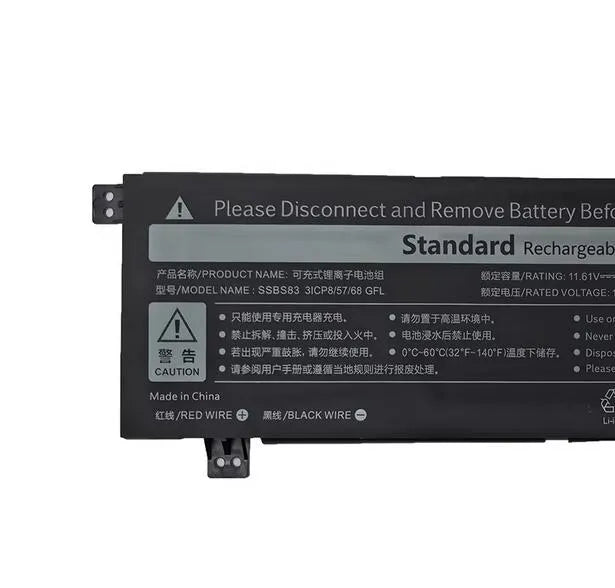 Batterie de remplacement SSBS83 pour ordinateur portable MECHREVO Code Go CodeGOHDS-7BB4U