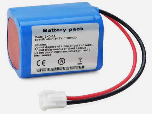 SXD-3A ECG Battery for Zhonglian Jianyi SXD-3 14.4V 1500mAh