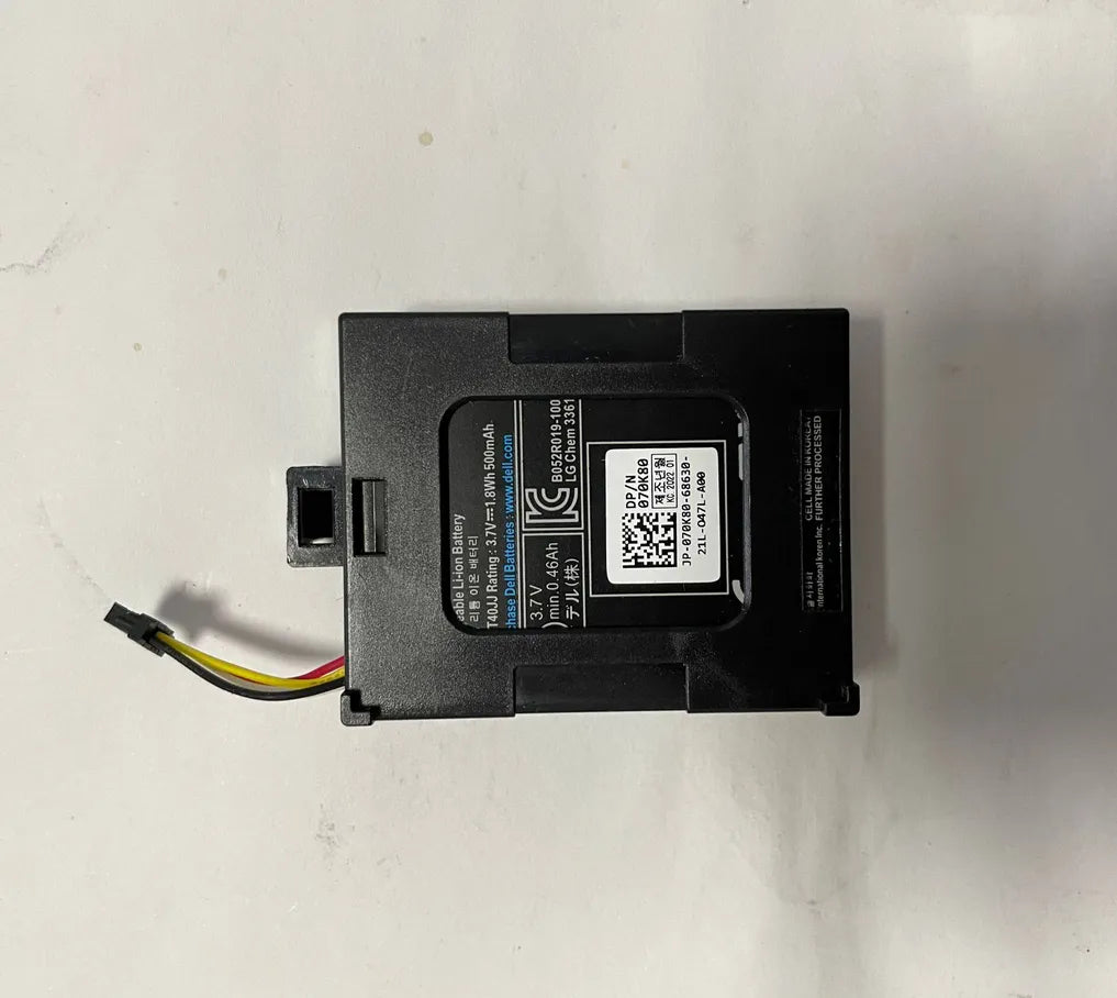 T40JJ Battery For Dell PERC H710P / H710 / H810 RAID Controller 70K80 070K80