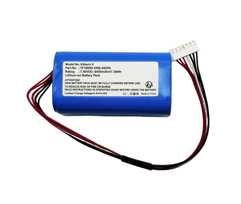 TF18650-3200-4S2PA Battery for Marshall Kilburn II Bluetooth Speaker 6400mAh 