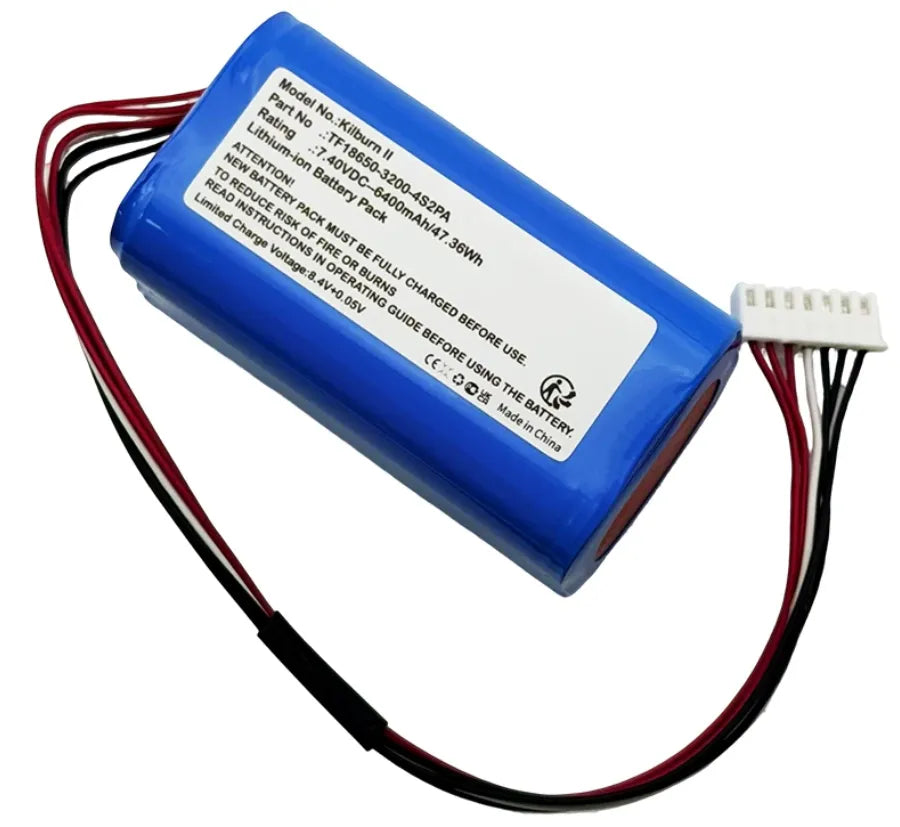 TF18650-3200-4S2PA Battery for Marshall Kilburn II Bluetooth Speaker 6400mAh 